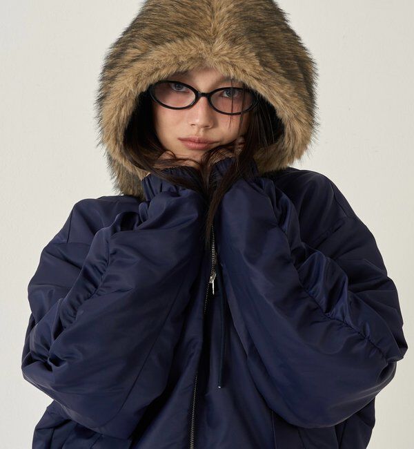  「【お気に入りNO.1】2WAY REVERSIBLE FUR BLOUSON 」|ブルゾン・スタジャン|