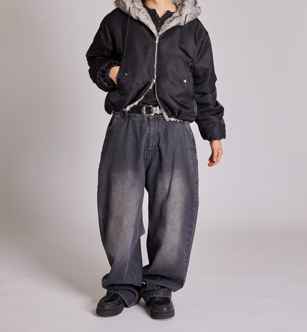  「【お気に入りNO.1】2WAY REVERSIBLE FUR BLOUSON 」|ブルゾン・スタジャン|