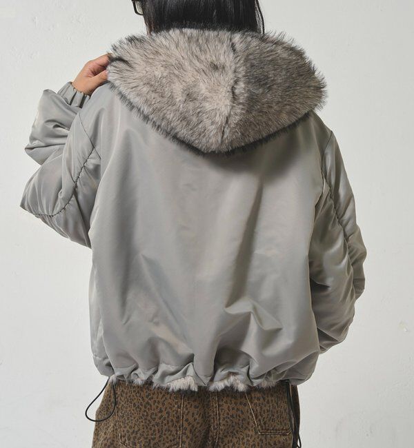  「【お気に入りNO.1】2WAY REVERSIBLE FUR BLOUSON 」|ブルゾン・スタジャン|