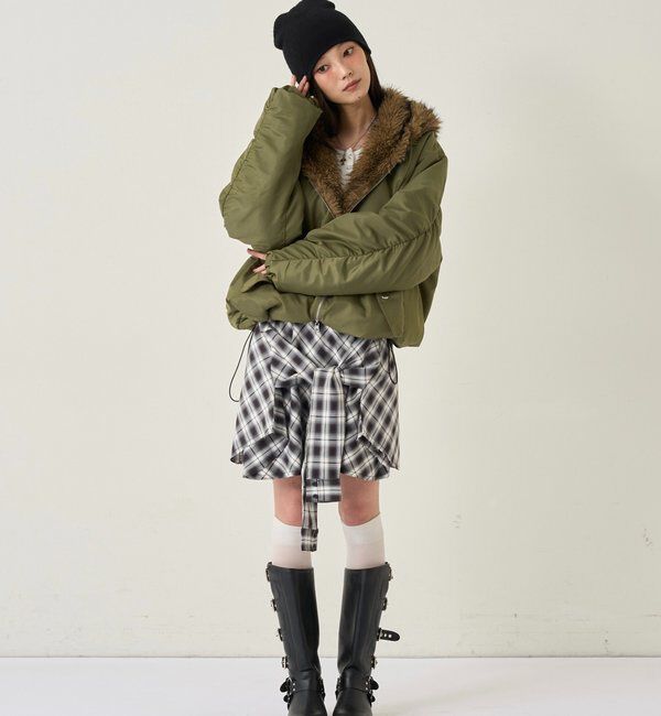  「【お気に入りNO.1】2WAY REVERSIBLE FUR BLOUSON 」|ブルゾン・スタジャン|