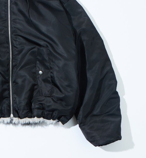  「【お気に入りNO.1】2WAY REVERSIBLE FUR BLOUSON 」|ブルゾン・スタジャン|