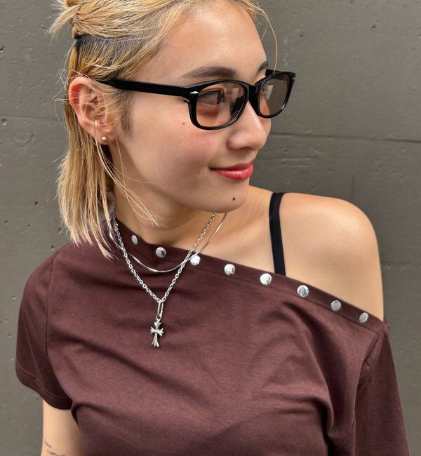  「オーバルカラーサングラス」|サングラス|