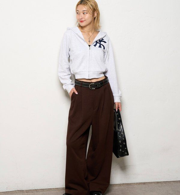  「【KOOKY'N/クーキー】KY LOGOZIPHOODIE」|パーカー|