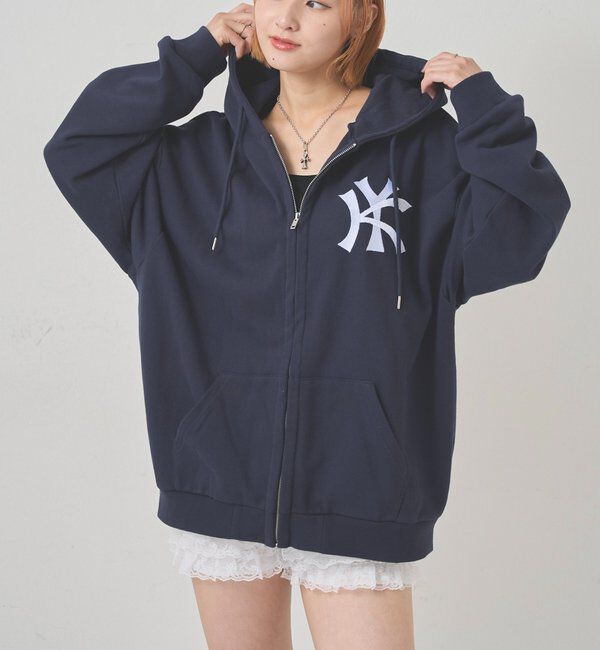  「【KOOKY'N/クーキー】KY LOGOZIPHOODIE」|パーカー|