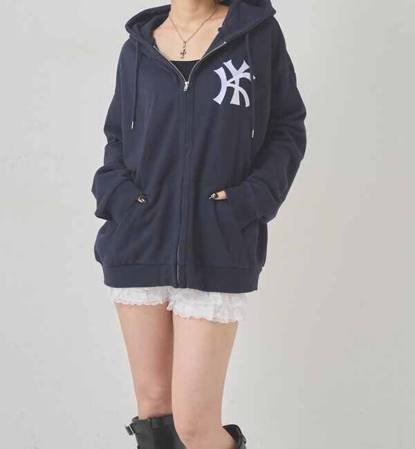  「【KOOKY'N/クーキー】KY LOGOZIPHOODIE」|パーカー|