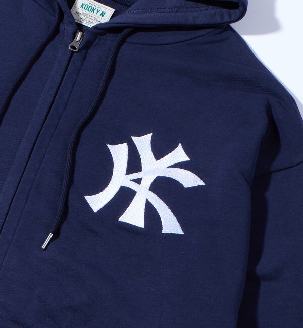  「【KOOKY'N/クーキー】KY LOGOZIPHOODIE」|パーカー|
