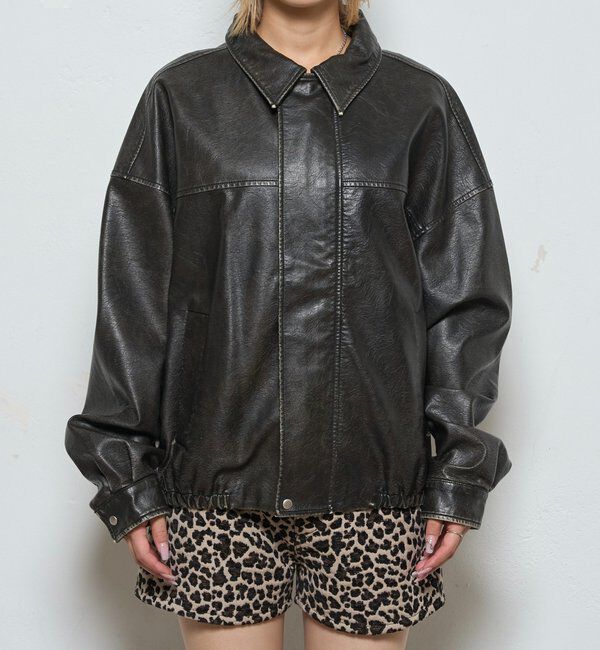  「VINTAGE-LIKE SOUTIEN COLLAR BLOUSON」|ブルゾン・スタジャン|