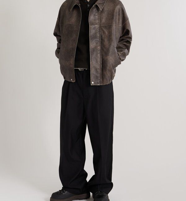  「VINTAGE-LIKE SOUTIEN COLLAR BLOUSON」|ブルゾン・スタジャン|