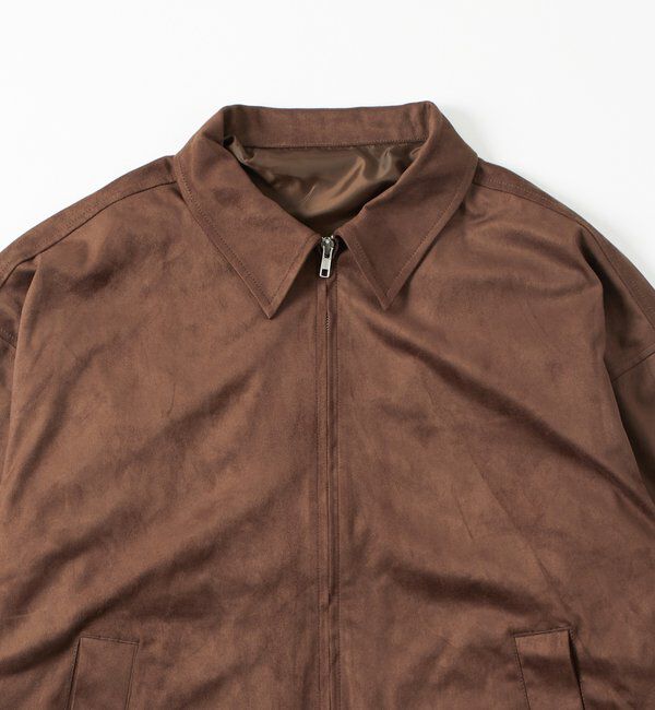  「フェイクスウェードBIGブルゾン」|ブルゾン・スタジャン|