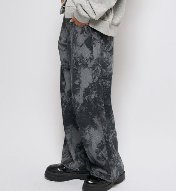  「アソート柄ローライズデニム」|デニム|