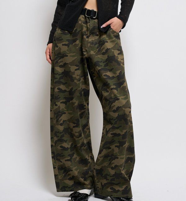  「アソート柄ローライズデニム」|デニム|