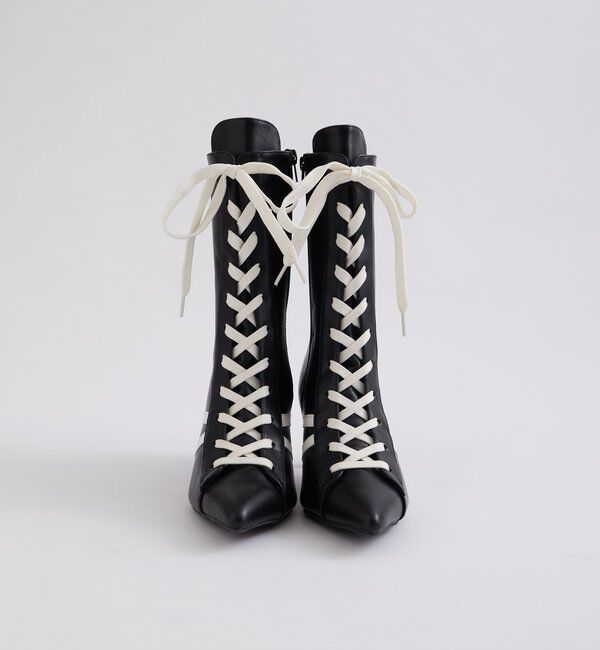  「SLOPPYスニーカーミドルブーツ」|ロングブーツ|