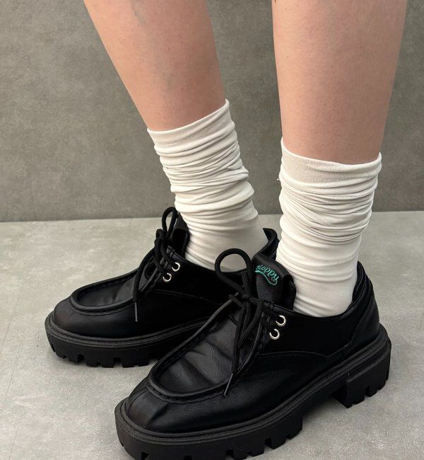  「【SLOPPY】COLOR-BLOCKED PLATFORM LOAFERS」|その他|