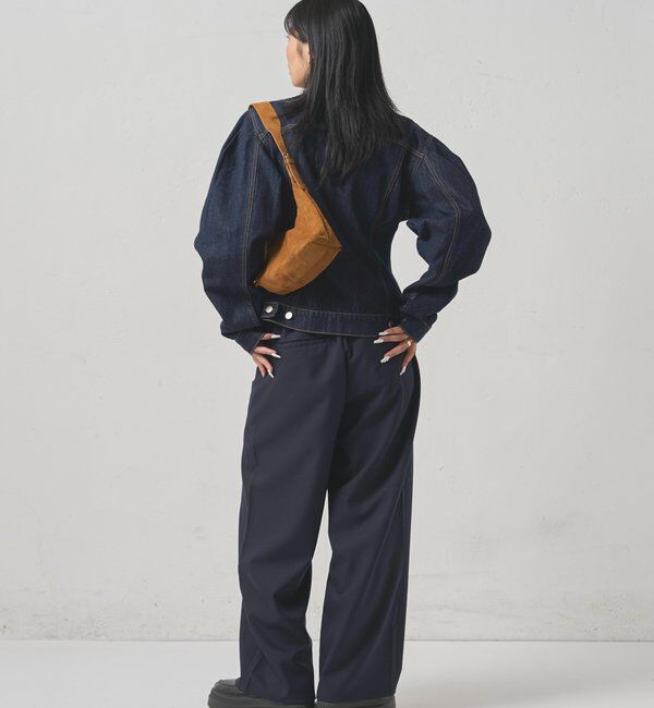  「PUFF SLEEVE DENIM JACKET」|ブルゾン・スタジャン|