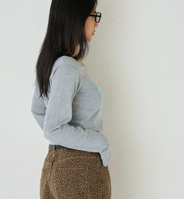  「MESSAGE LOGO KNIT」|ニット・セーター|