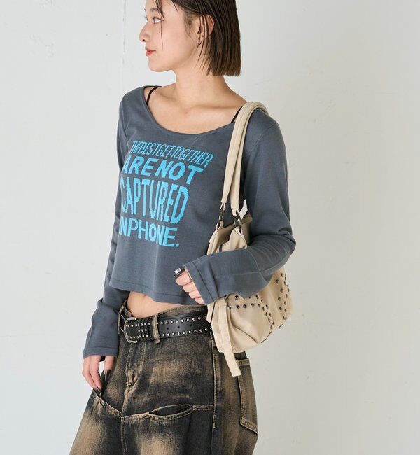  「MESSAGE LOGO KNIT」|ニット・セーター|