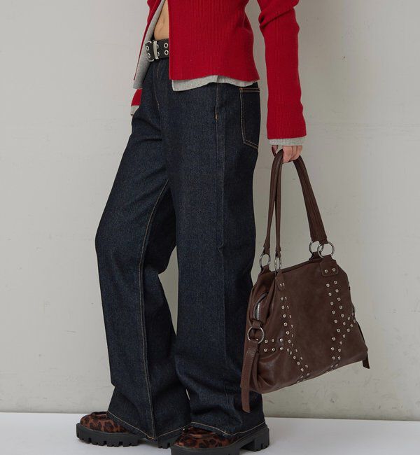  「MIDI FLARE JEANS」|デニム|