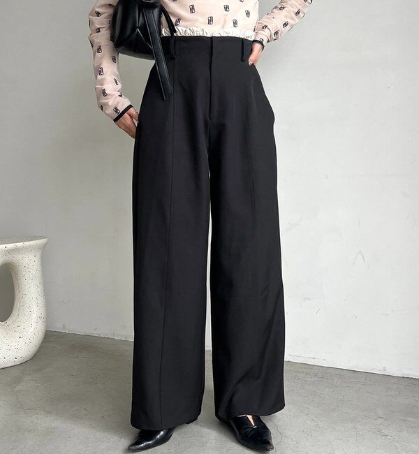  「フリルウエストパンツ」|チノ|