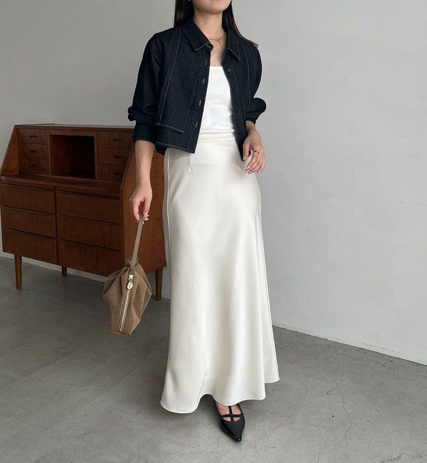  「【セットアップ対応】コットンクロップシャツ」|シャツ・ブラウス|