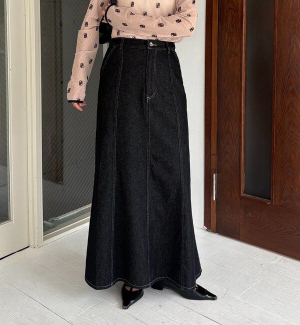  「【セットアップ対応】コットンフレアスカート」|スカート|