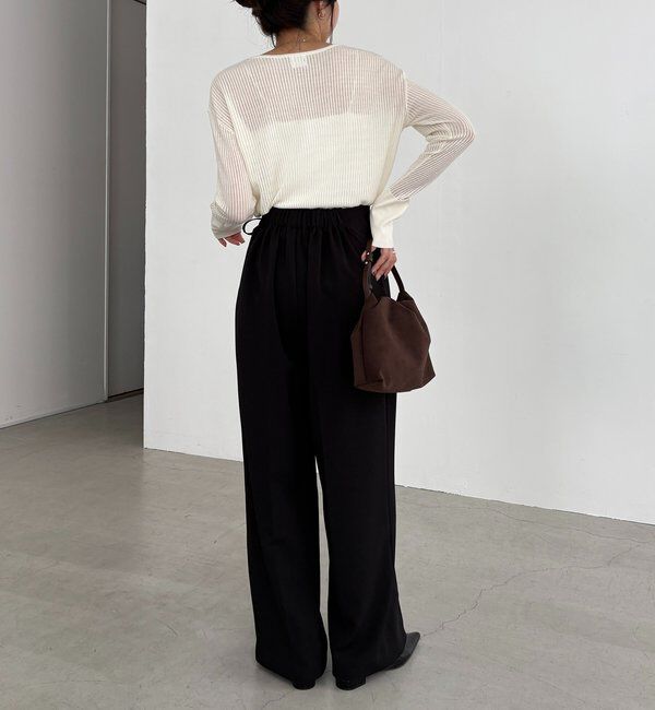  「〈C.L〉シアーヘンリーニット」|ニット・セーター|