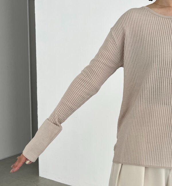  「〈C.L〉シアーヘンリーニット」|ニット・セーター|