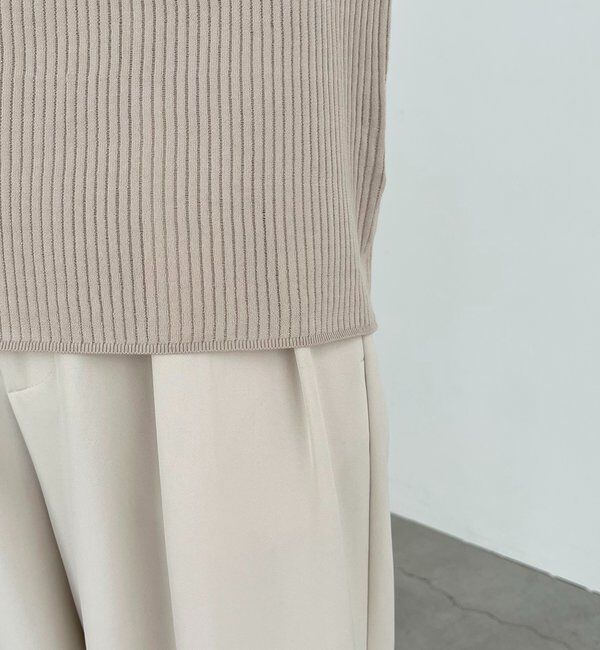  「〈C.L〉シアーヘンリーニット」|ニット・セーター|