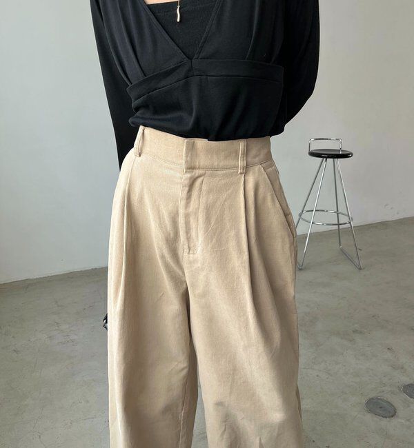  「コーデュロイストレートパンツ」|チノ|