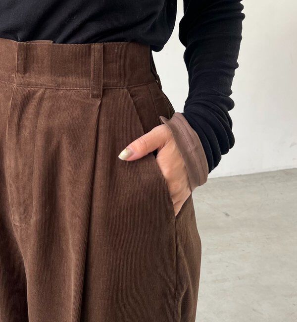  「コーデュロイストレートパンツ」|チノ|