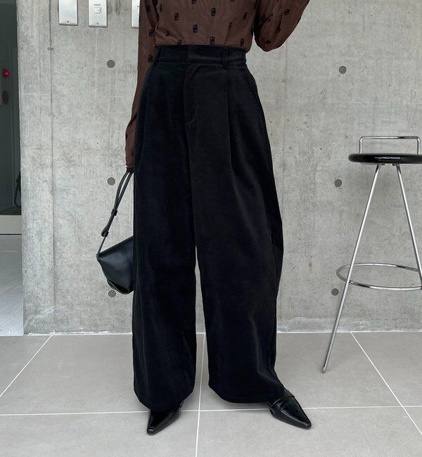  「コーデュロイストレートパンツ」|チノ|