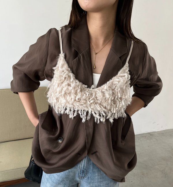  「【セットアイテム】インナーSETウーリービスチェ」|Tシャツ・カットソー|