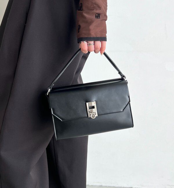  「【オケージョンにも◎】2ルームフラップバッグ」|トートバッグ|