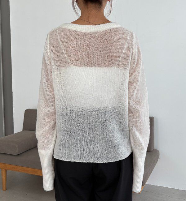  「テンセルウールホックカーディガン」|カーディガン|