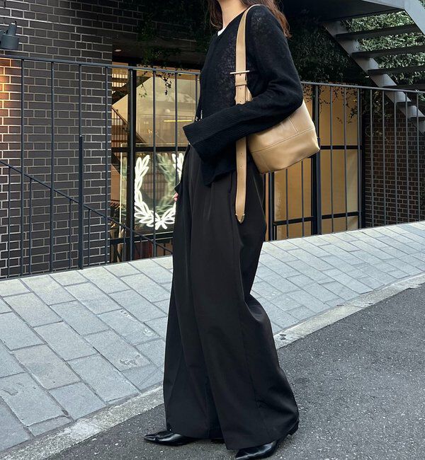  「テンセルウールホックカーディガン」|カーディガン|