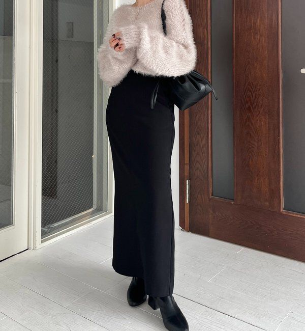  「フェザーラウンドプルオーバー」|ニット・セーター|