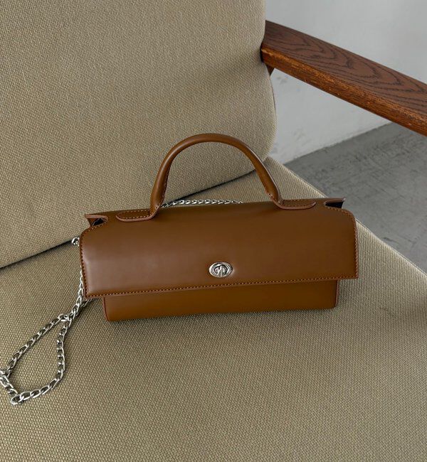  「チェーンショルダーワイドバッグ」|トートバッグ|