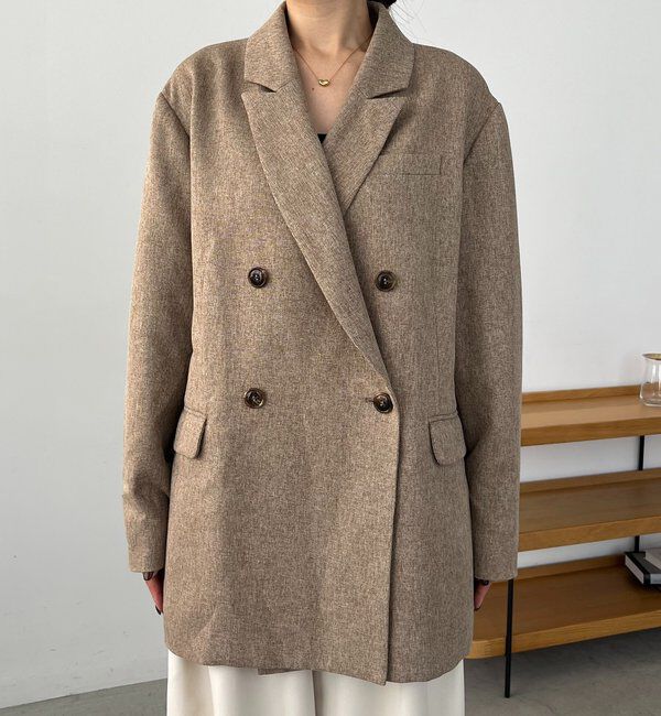  「【CAPRICIEUX LE'MAGE&times;nanacoコラボ】ツイードジャケット」|テーラードジャケット|