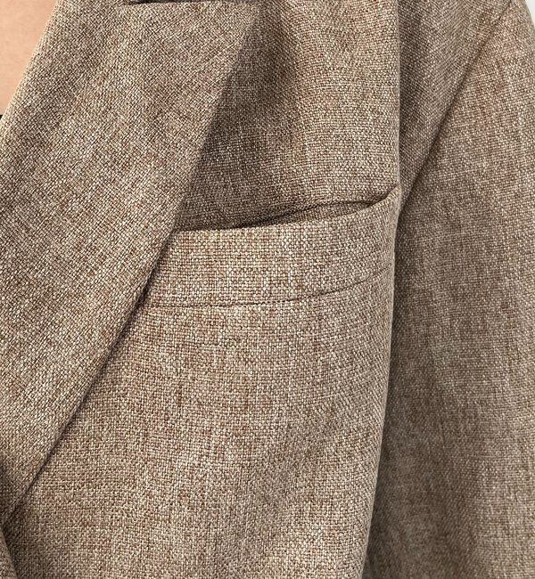  「【CAPRICIEUX LE'MAGE&times;nanacoコラボ】ツイードジャケット」|テーラードジャケット|