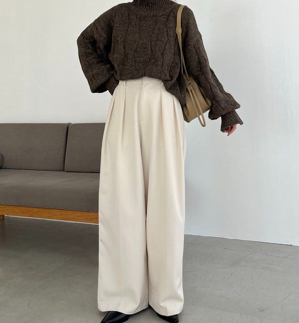  「ケーブルキャンディニット」|ニット・セーター|