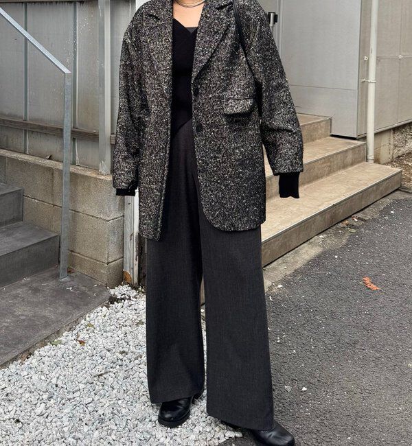  「ツイードテーラーハーフコート」|その他|