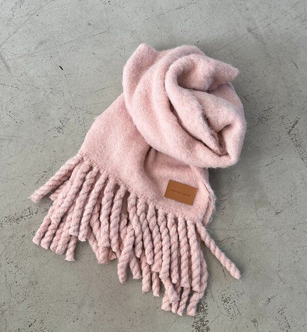  「モヘア起毛マフラー」|マフラー|