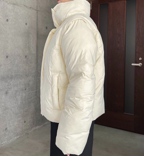  「【軽量/保温性◎】2WAY中綿パフジャケット」|その他|