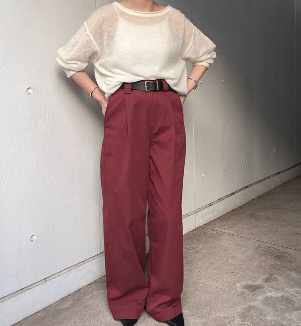  「《旬のコーデに》ミリタリーパンツ」|チノ|