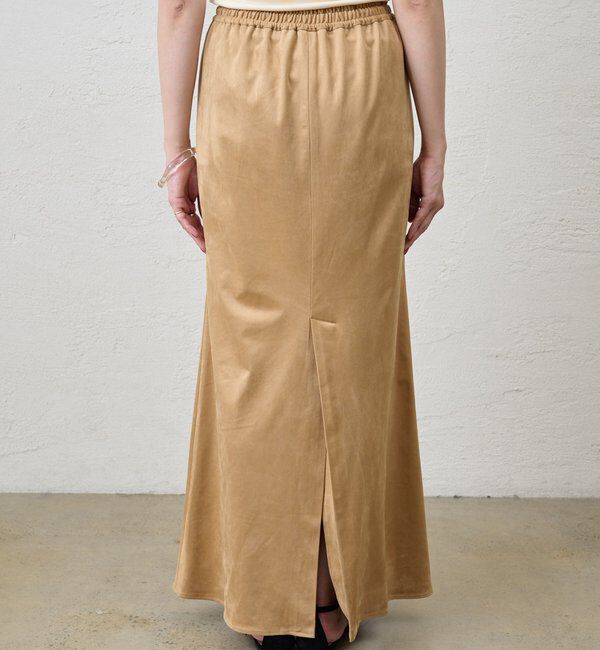  「《セットアップ着用可能》フェイクスウェードスカート」|スカート|