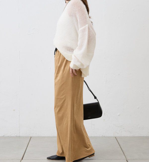  「《セットアップ着用可能》フェイクスウェードスカート」|スカート|