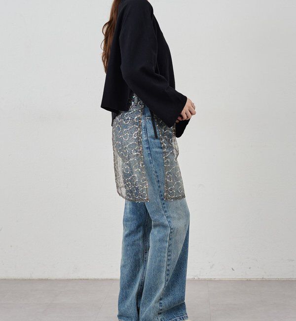  「クロップドルーズニット」|ニット・セーター|