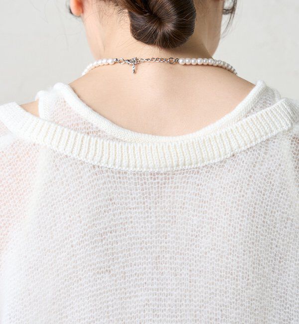  「レイヤードシアーニット」|ニット・セーター|