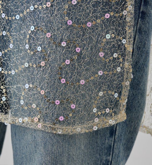  「スパンコールラップスカート」|スカート|