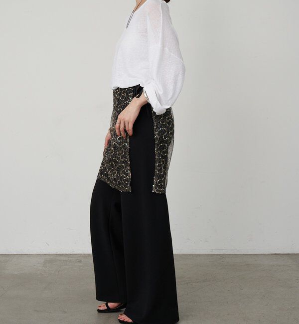  「スパンコールラップスカート」|スカート|