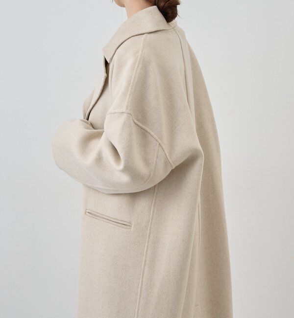  「ビッグカラーリバーロングコート」|その他|